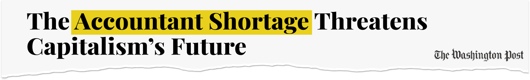 accounting shortage in usa