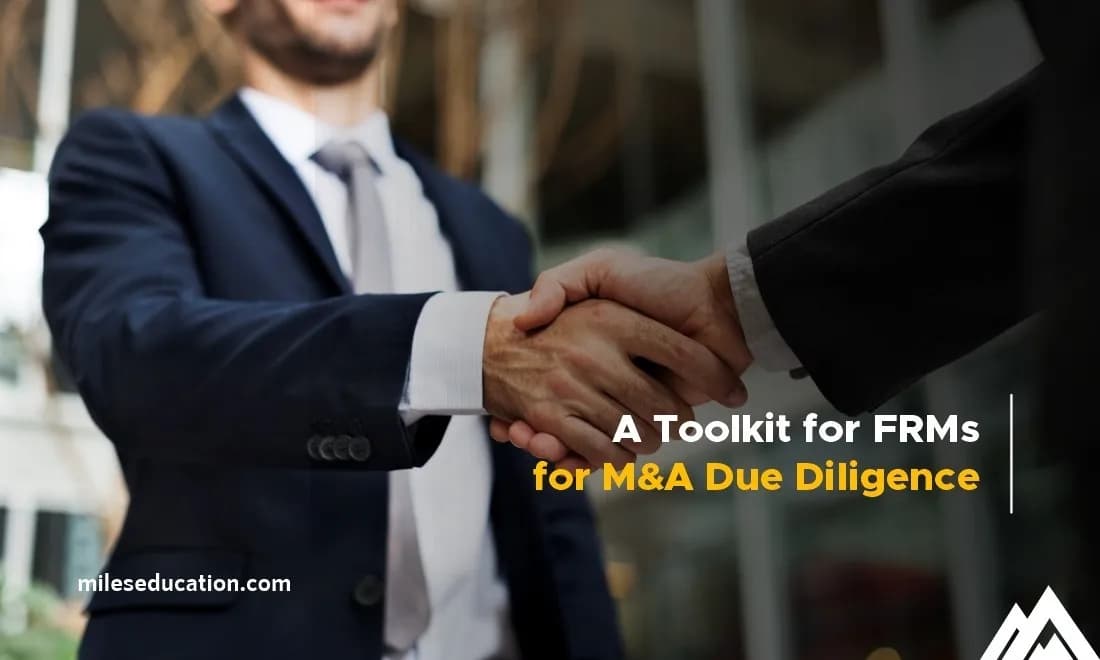 A Toolkit for FRMs for M&A Due Diligence
