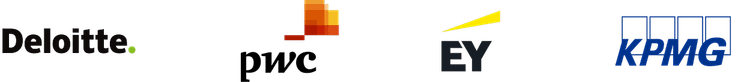 Deloitte, PwC, KPMG, EY (mobile)