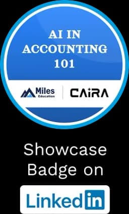 AI in Accounting 101 Badge