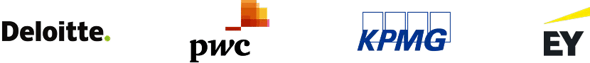 Deloitte, PwC, KPMG, EY