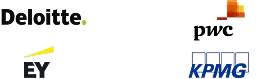 Deloitte, PwC, KPMG, EY (mobile)