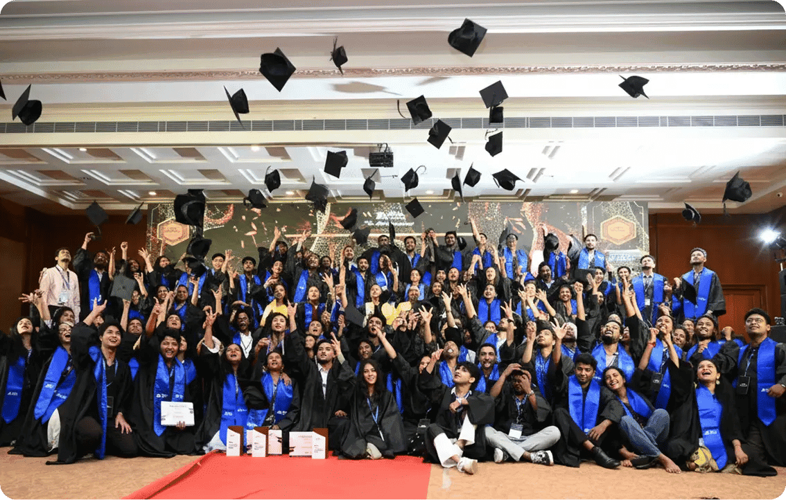 Miles CPA graduates celebrating at convocation